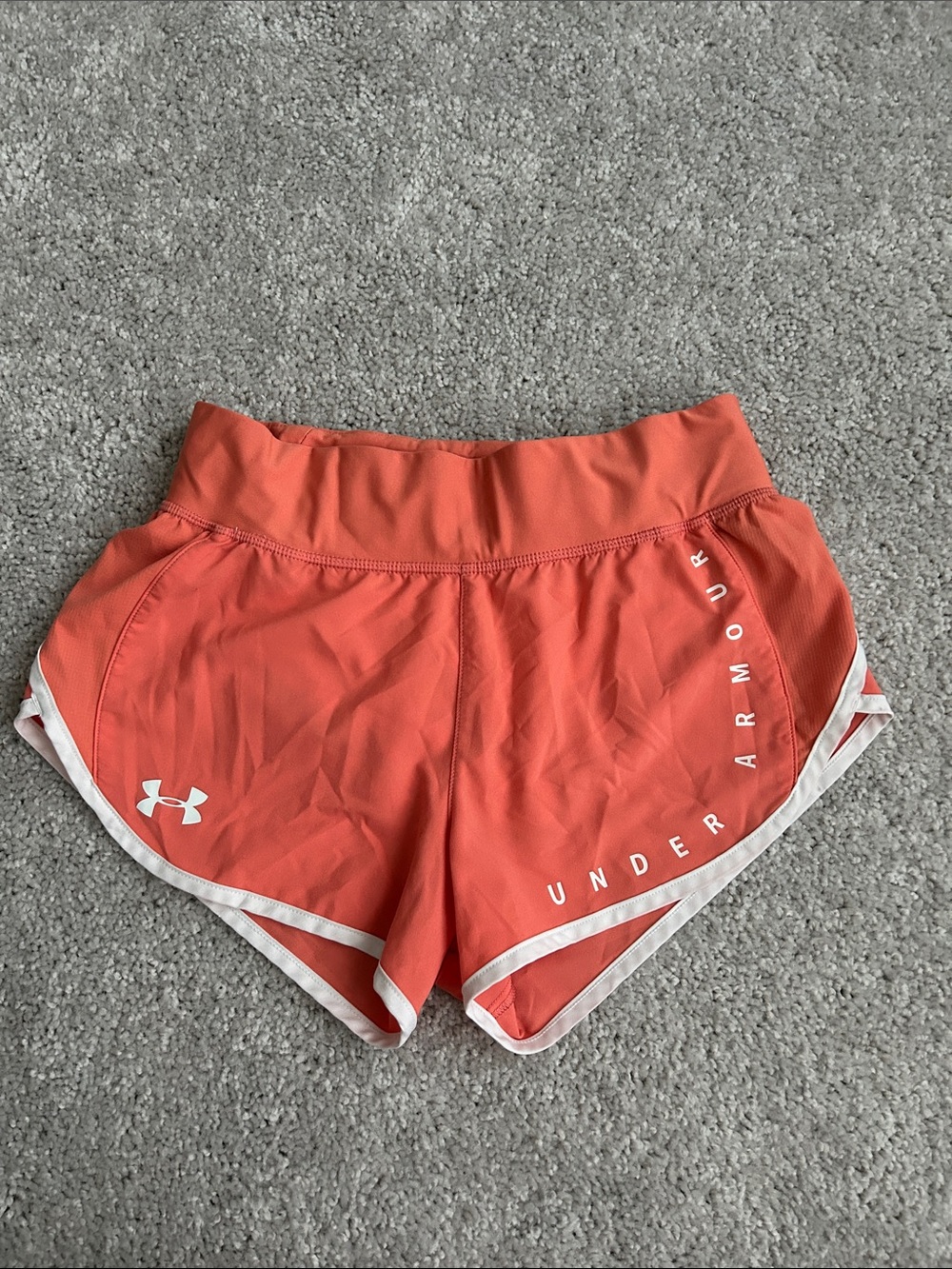 Under Armour Coral Athletic Running Shorts